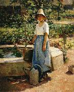 At the Fountain Theodore Robinson